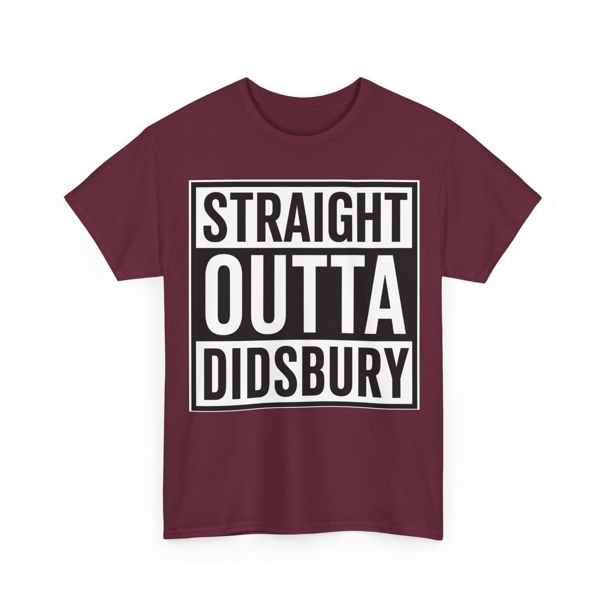 Straight Outta Didsbury T‑Shirt — Graphic City Pride Tee