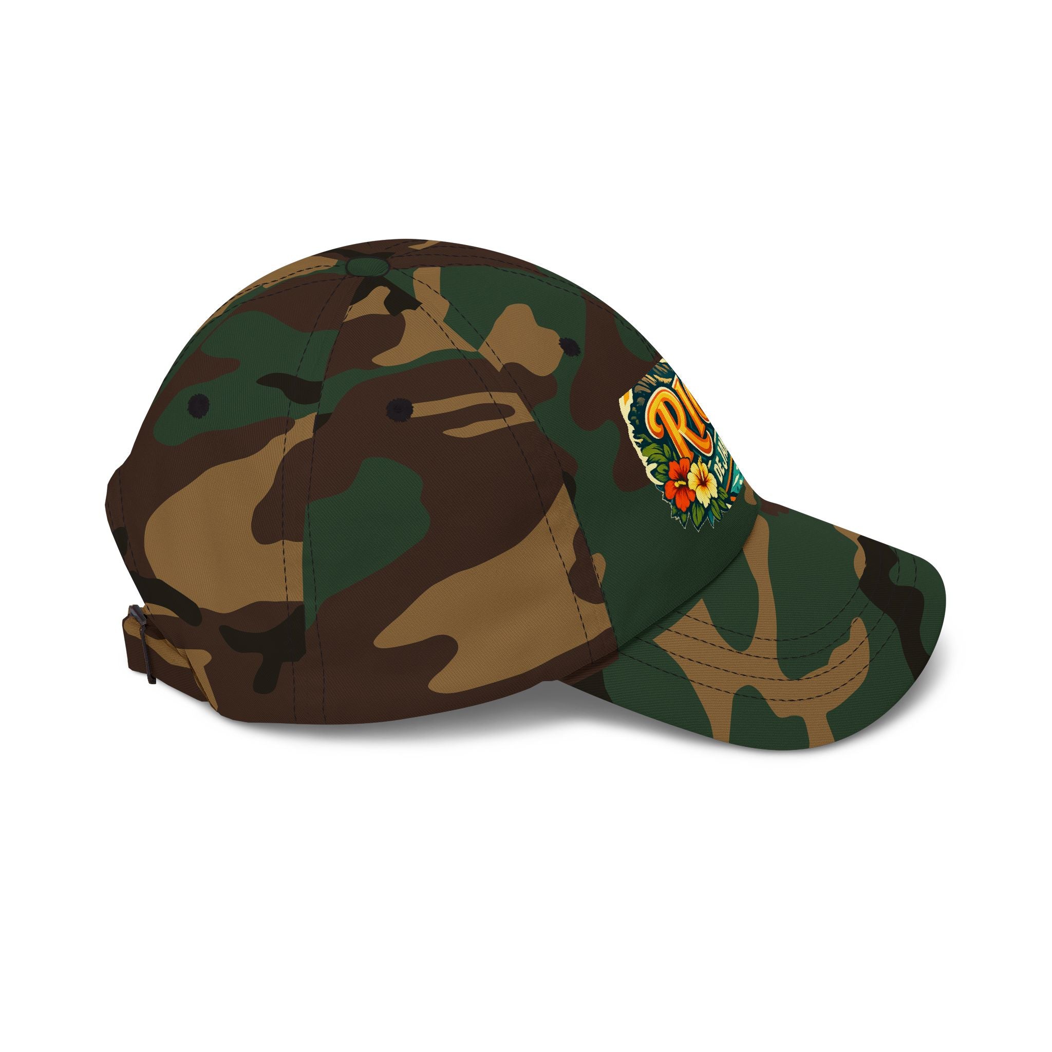 Rio de Janeiro Vintage Surf Dad Cap — Tropical Beach Hat