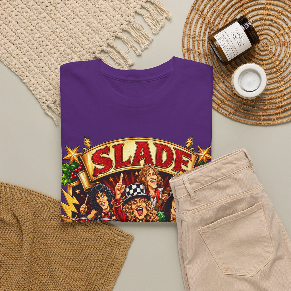Slade it's Christmas Unisex Heavy Cotton Tee