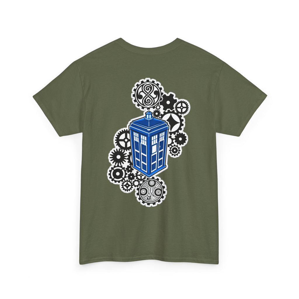 Dr Who T-Shirt — Steampunk TARDIS Tee (Doctor Who Inspired)