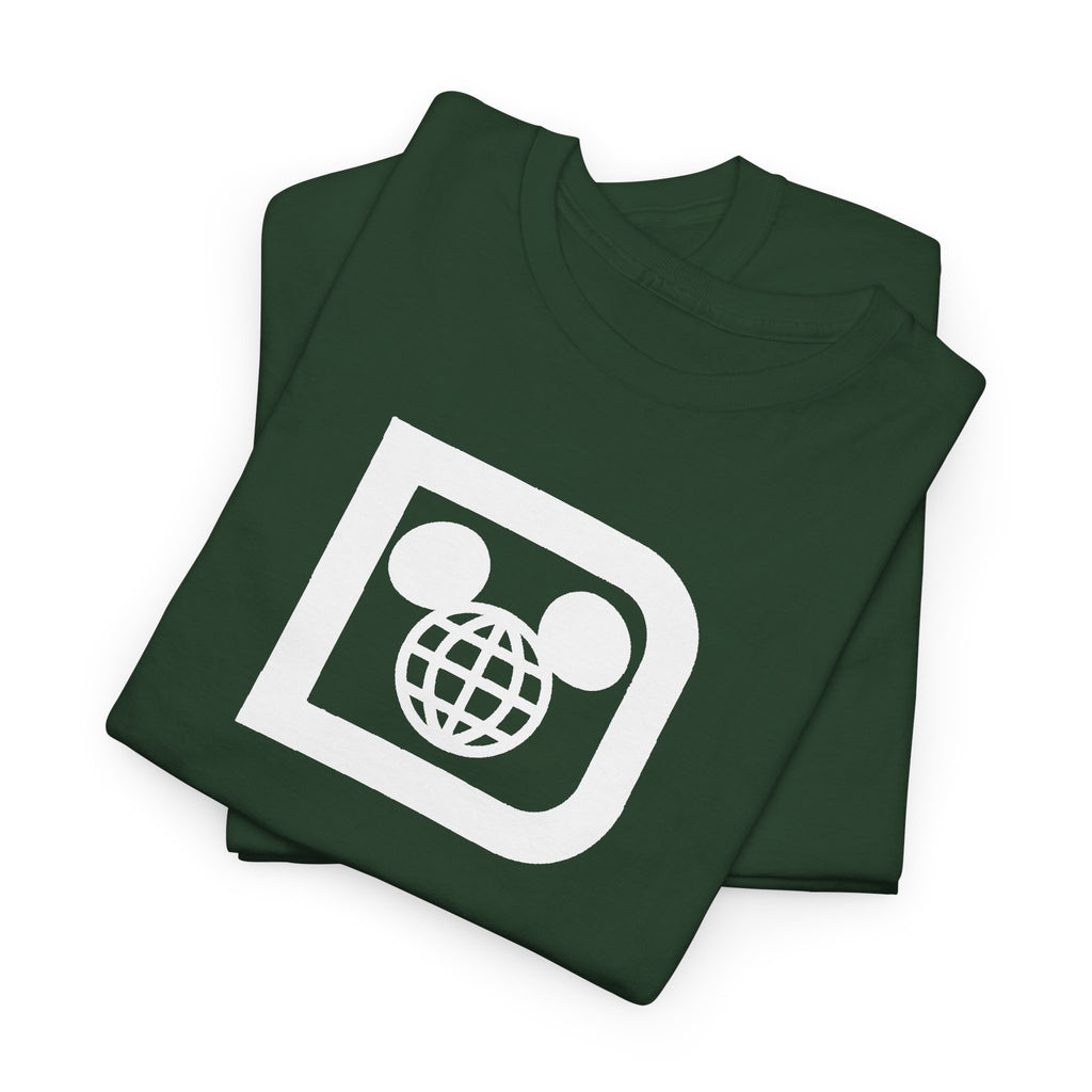 Retro Disney "D" Inspired Unisex Heavy Cotton Tee