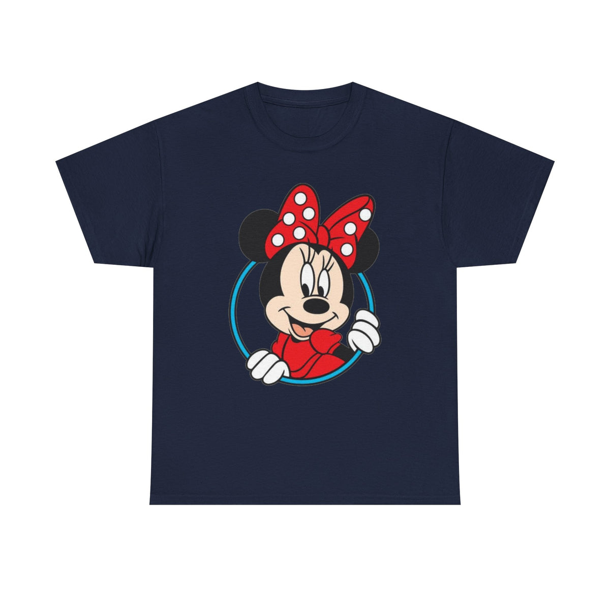 Minnie Mouse Retro Peeking Cotton T-Shirt / Tee
