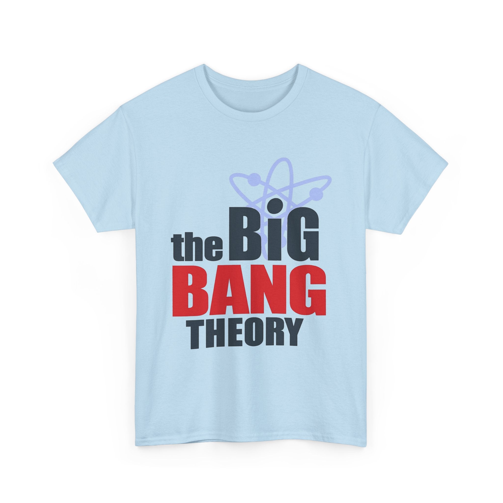 Big Bang Theory Unofficial Logo Tee — Retro Sci‑Fi TV Show T‑Shirt