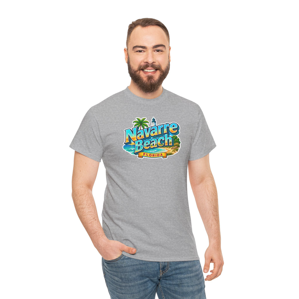 Navarre Beach Florida T-Shirt – Retro Tropical Vacation Tee