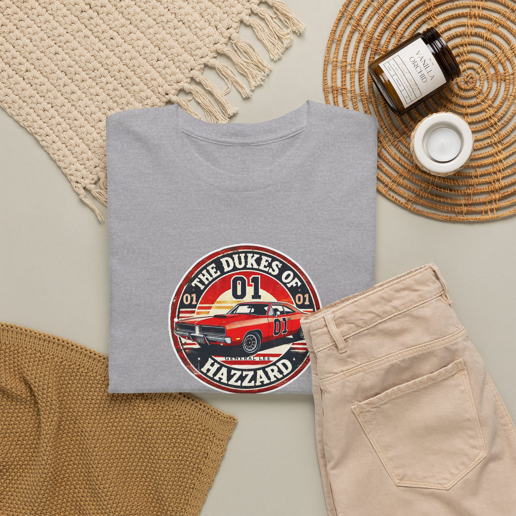 Dukes of Hazzard '01' Car Logo Cotton T-Shirt
