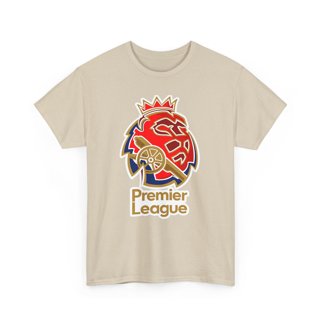 Arsenal Premier League Lion Logo T-Shirt — Soccer Fan Tee