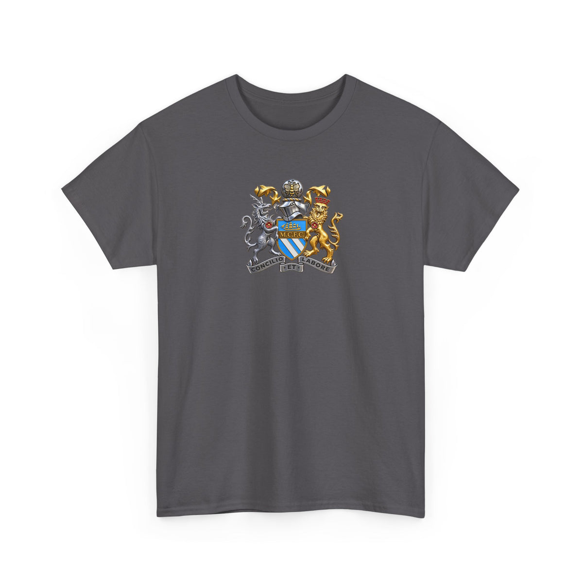 Manchester City Coat of Arms Unisex Heavy Cotton Tee