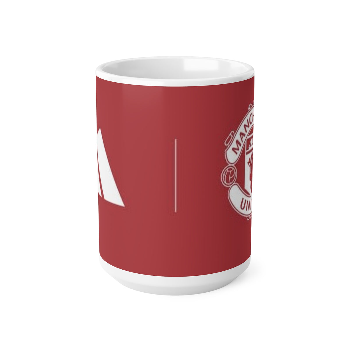 Manchester United Inspired Red Crest Ceramic Coffee Mug – 11oz & 15oz