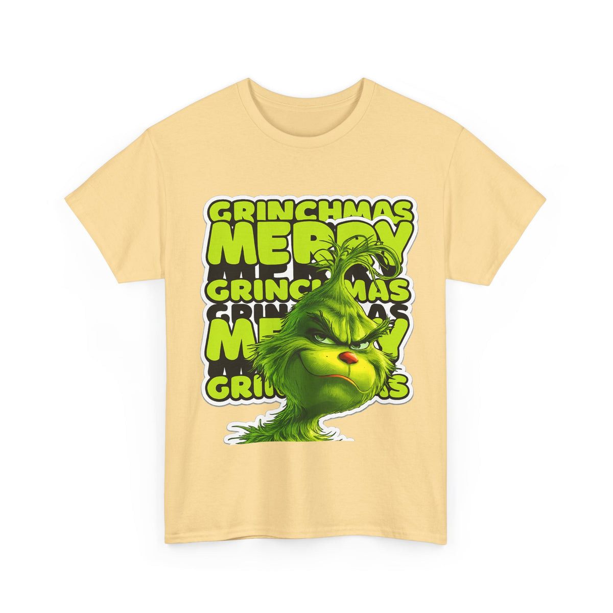 Grinchmas Merry Grinch Christmas Cotton T-Shirt / Tee