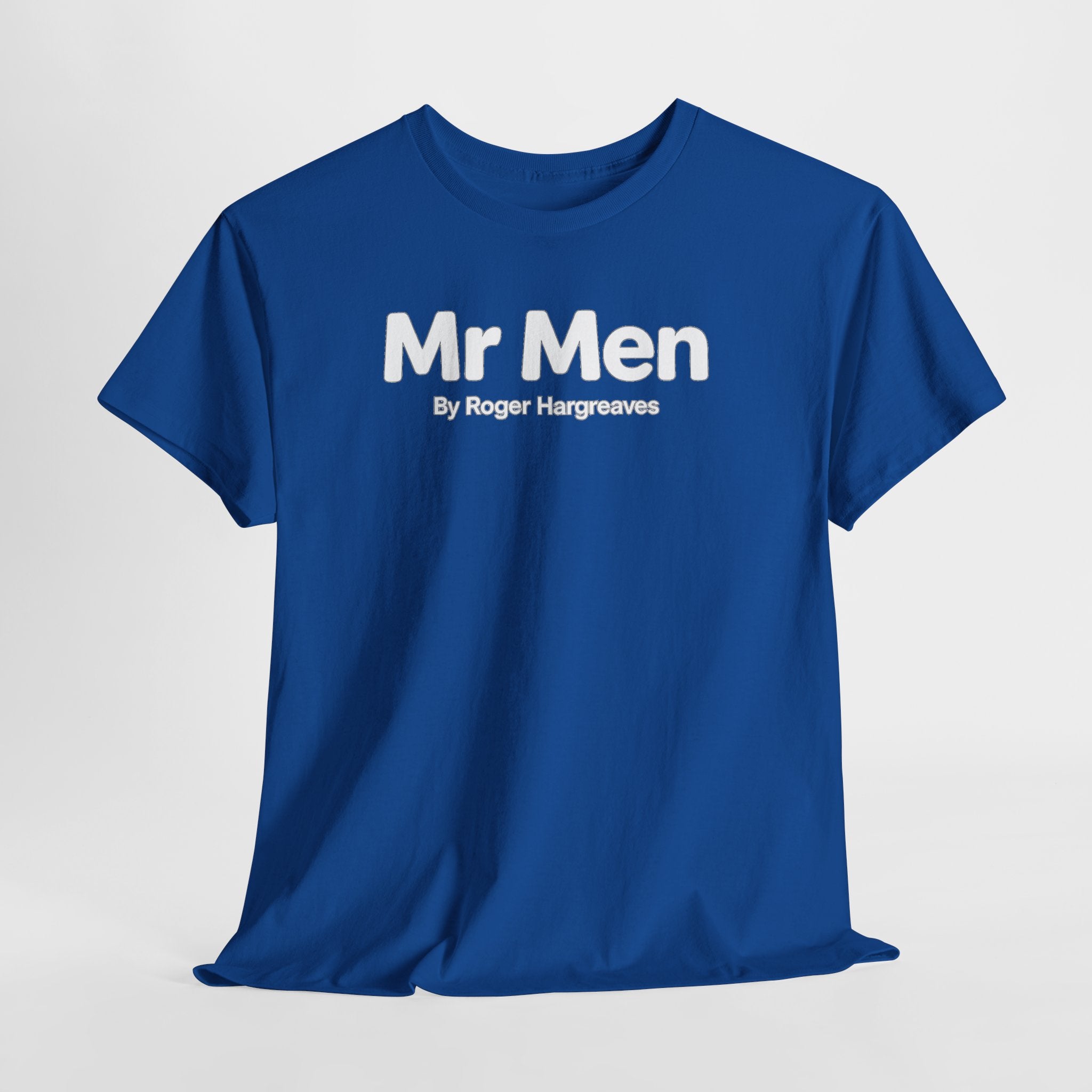 Mr Men T-Shirt – Retro 'Mr Men by Roger Hargreaves' Logo Tee