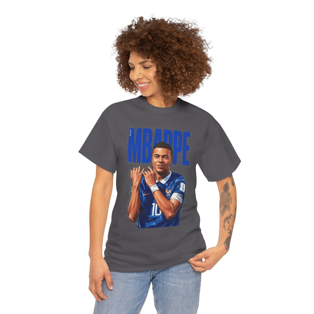MBAPPE Graphic Shirt Soccer Star Portrait Tee — "