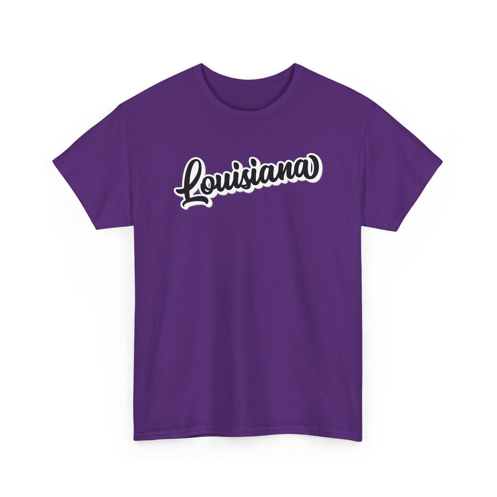 Louisiana Script Cotton T-Shirt