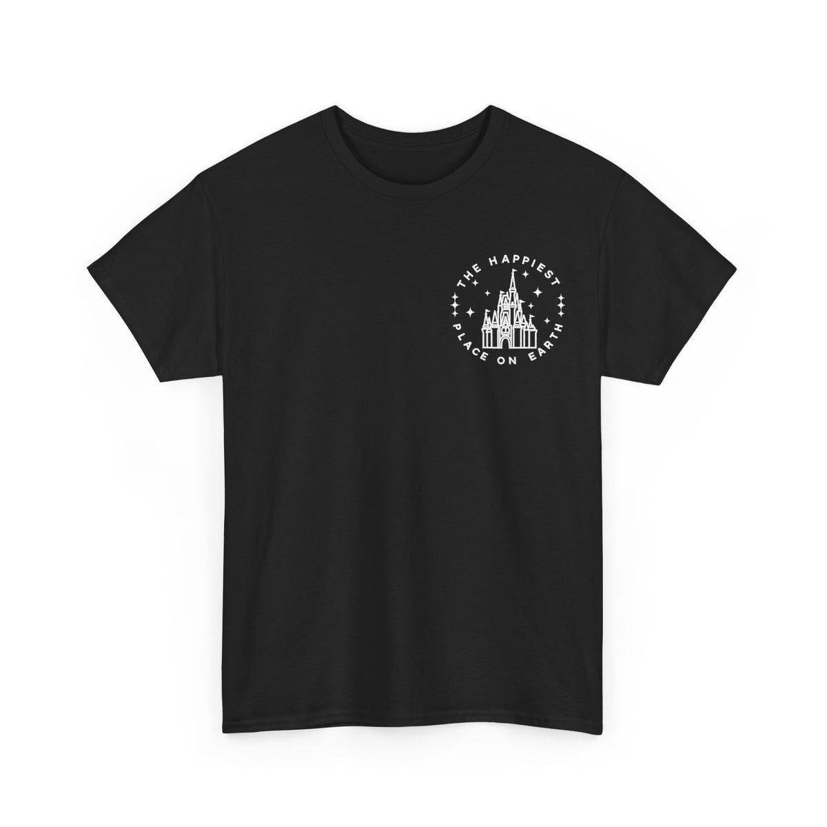 Castle Graphic Tee — "The Happiest Place on Earth" Theme Park T‑Shirt