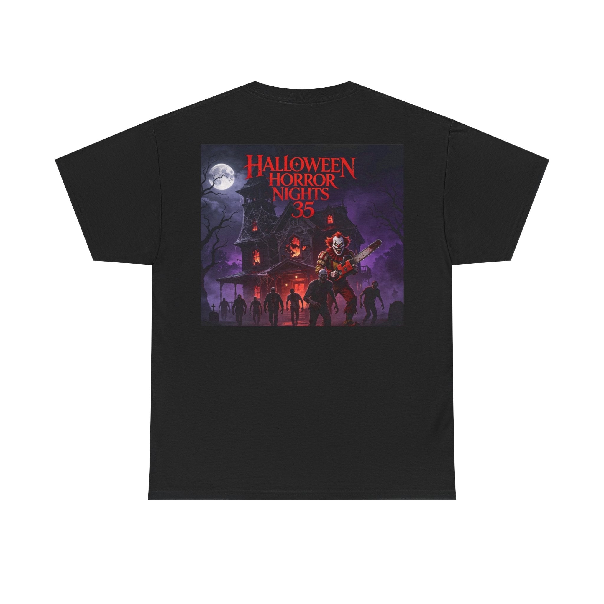 Halloween Horror Nights 35 T-Shirt — Haunted House & Nightmares Graphic Tee