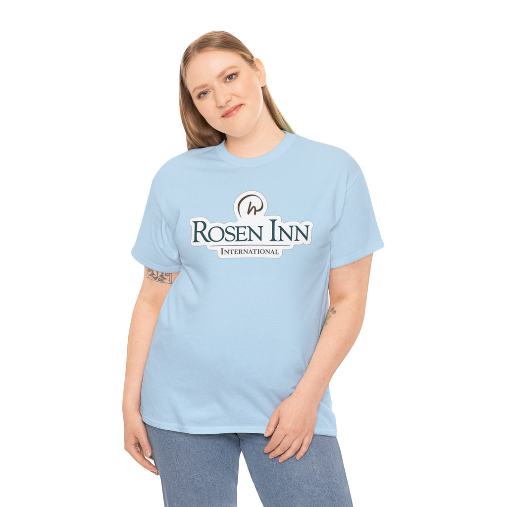 Rosen Inn International Inspired Logo Cotton T-Shirt Tee