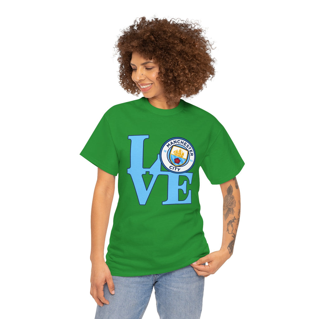 Manchester City LOVE Cotton T-Shirt