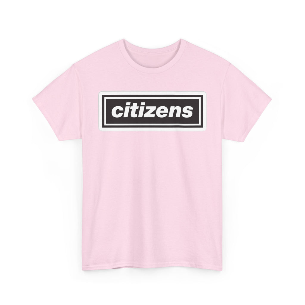 Citizens Manchester City Logo T-Shirt — Minimal Retro Box-Logo Tee