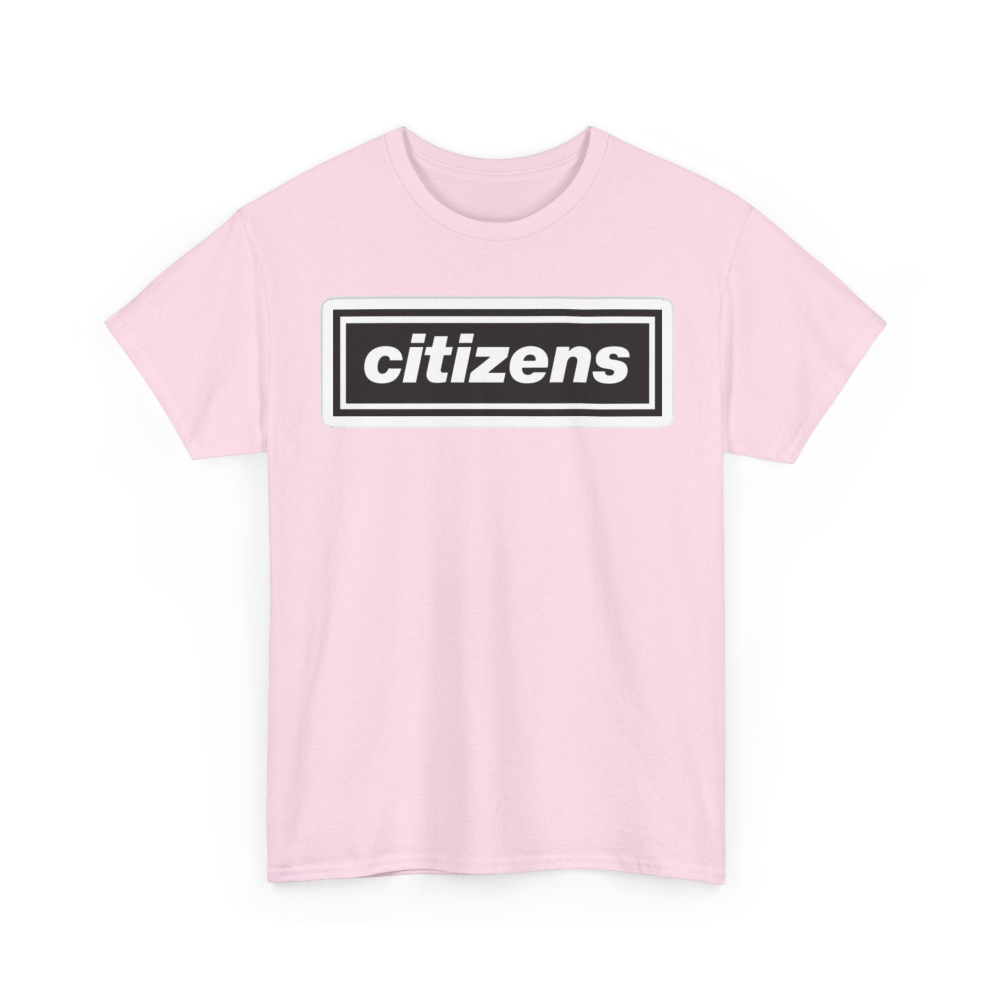 Citizens Manchester City Logo T-Shirt — Minimal Retro Box-Logo Tee