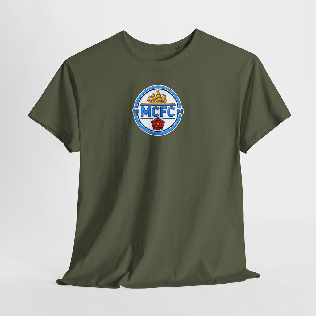 MCFC Retro Crest T‑Shirt — Vintage Soccer Fan Tee