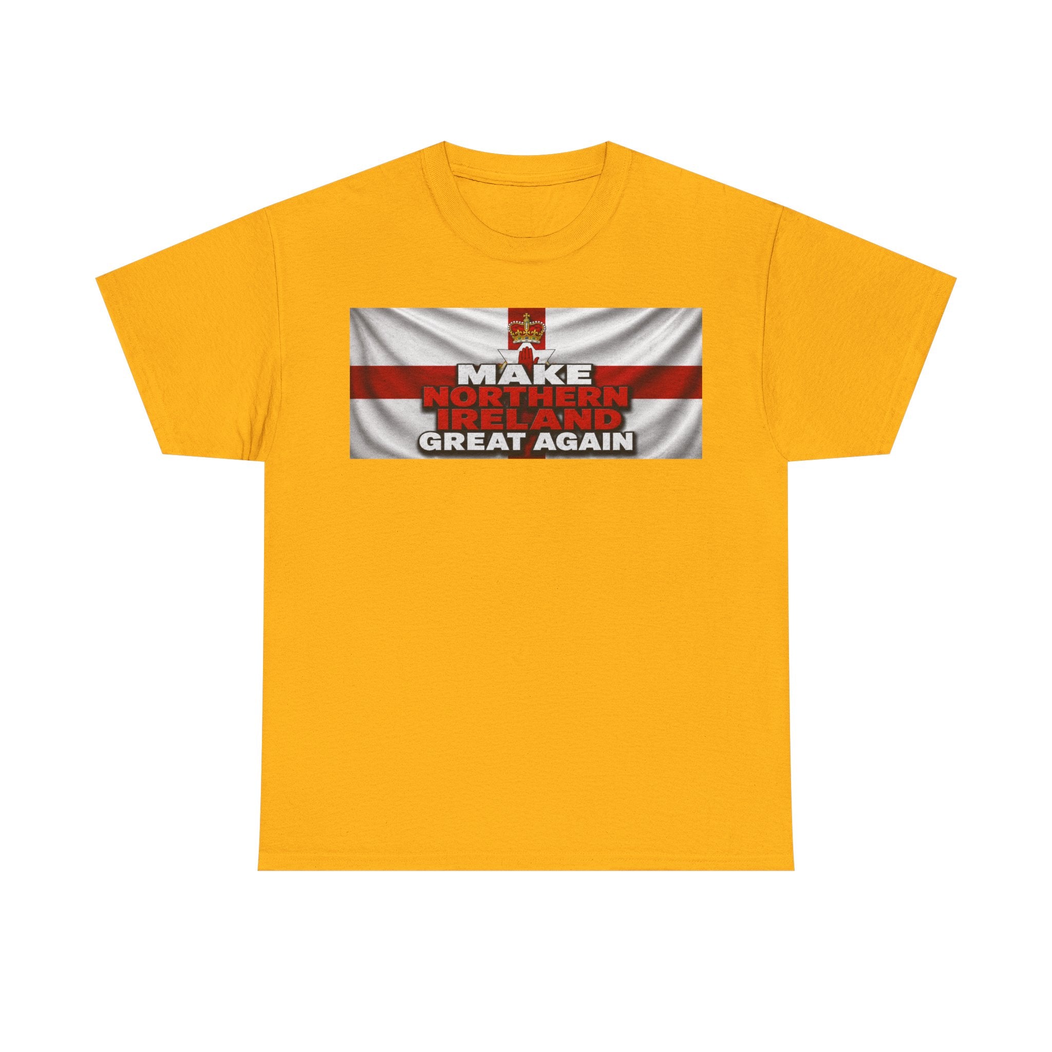 Northern Ireland Collage Tee — "Make Northern Ireland Great Again" Graphic T-Shirt