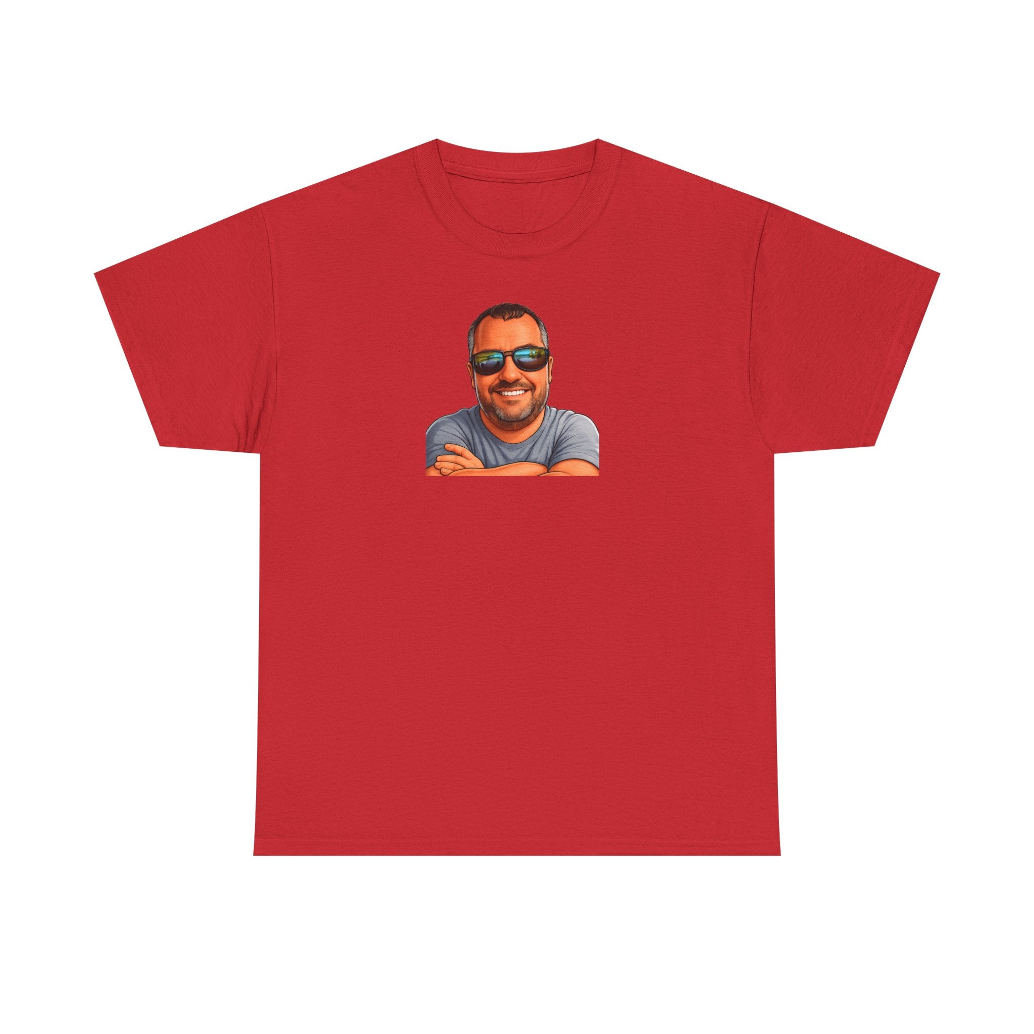T-Shirt — "Mama Always Said Life Is Like A Box Of Chocolates" Graphic Tee (Funny Retro Portrait)