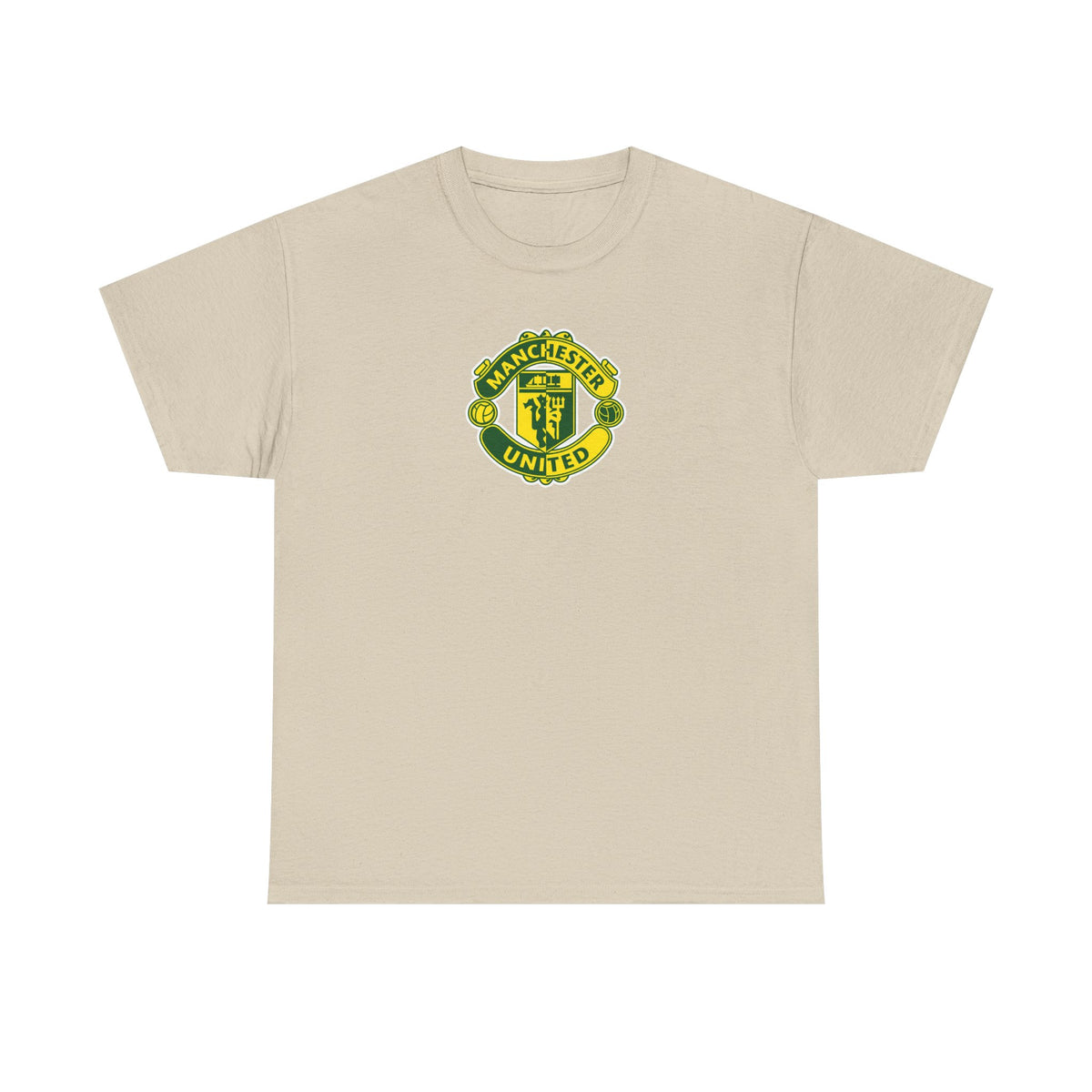 Manchester United Retro Crest Cotton T-Shirt