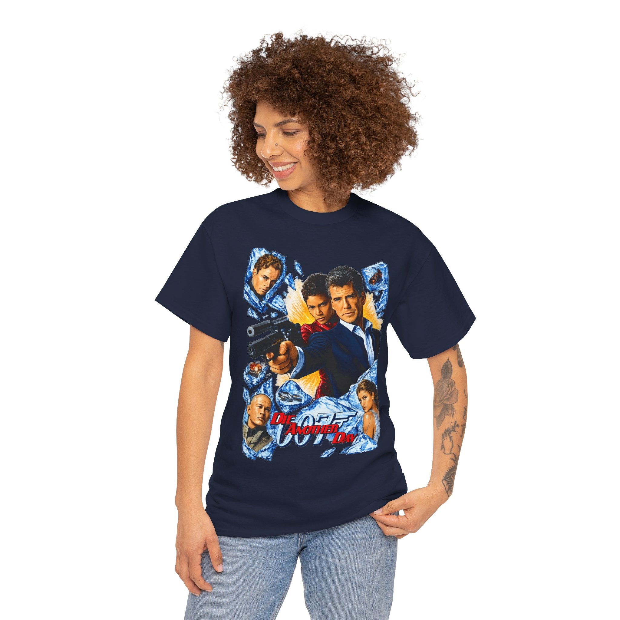 James Bond 007 Die Another Day Movie Poster Tee — Classic Spy Film Graphic T-Shirt