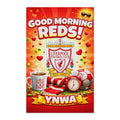 Liverpool 'Good Morning Reds' Tea Towel — YNWA Football Kitchen Towel