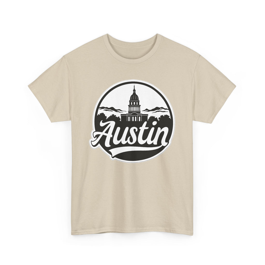 Austin Capitol Graphic Cotton T-Shirt / Tee