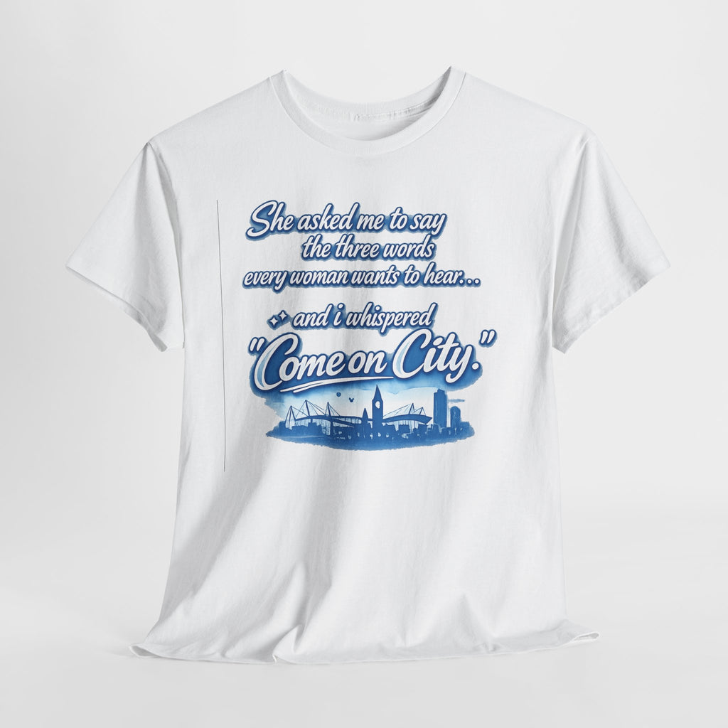 Come on City Skyline Tee — Retro Script Urban Pride T‑Shirt