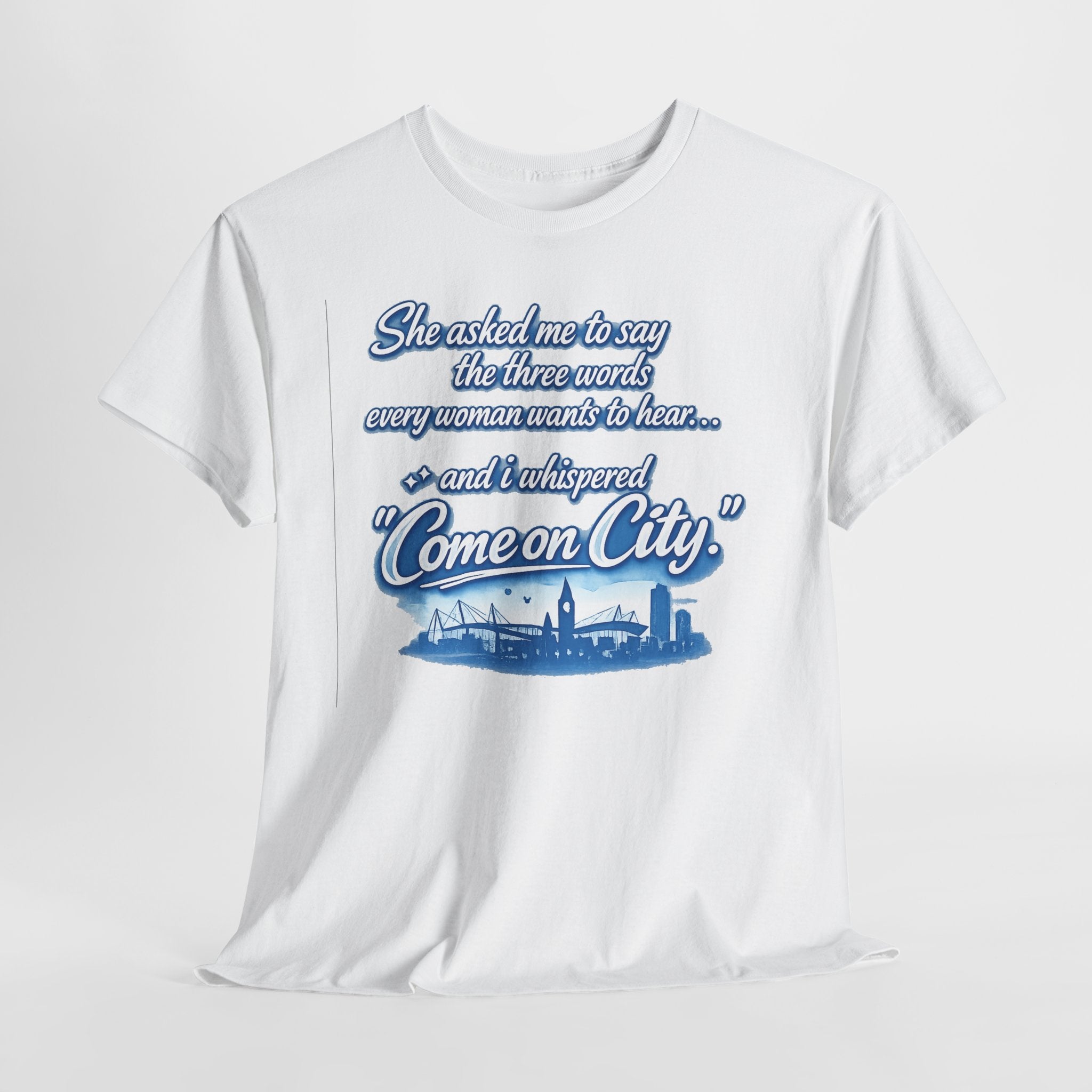 Come on City Skyline Tee — Retro Script Urban Pride T‑Shirt