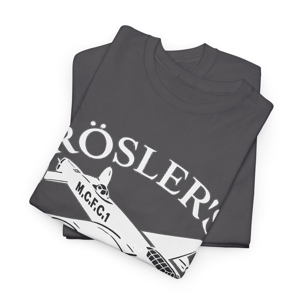 Rösler's Grandad Bombed Old Trafford Tee — WWII Tribute Military Plane Shirt (Feb 21, 1941)