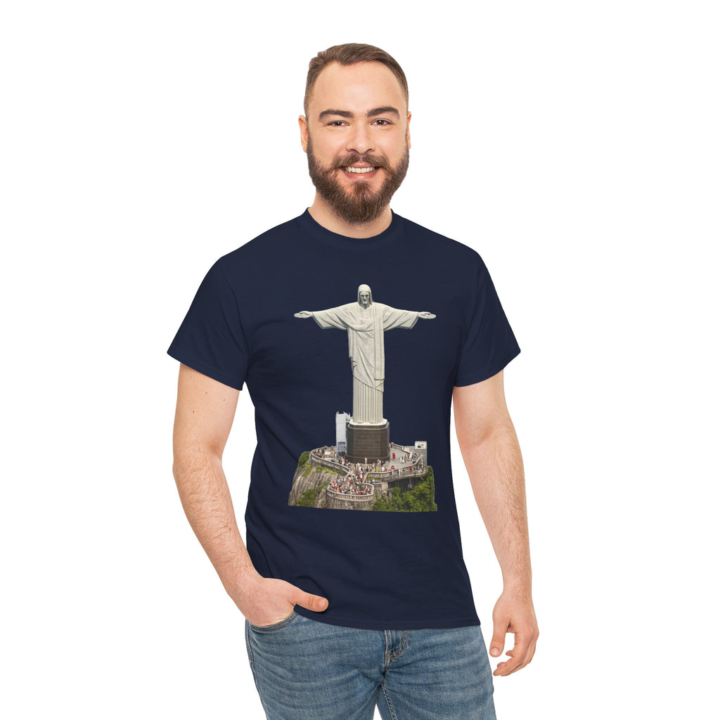 Christ the Redeemer Rio T-Shirt — Brazil Travel & Faith Souvenir Tee