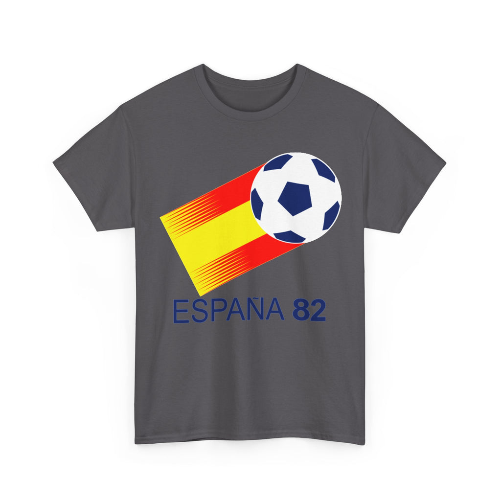 Spain 82 Soccer Tee – Retro España World Cup Football Shirt