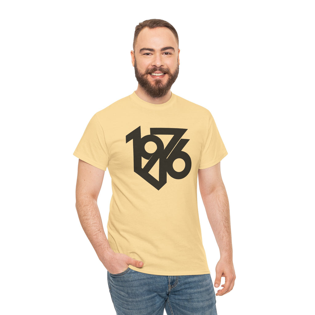 1976 Collection Logo Cotton T-Shirt — Vintage Year Graphic Tee