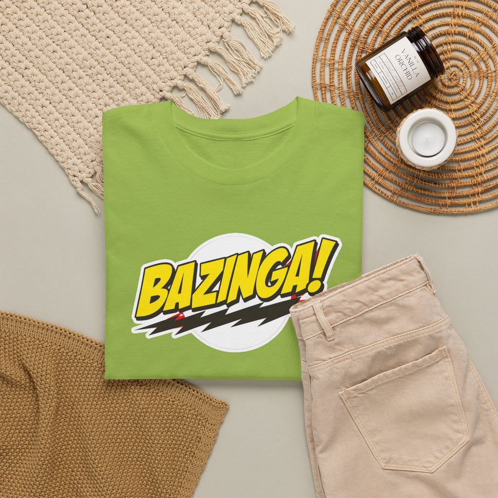 Bazinga! Graphic Cotton T-Shirt