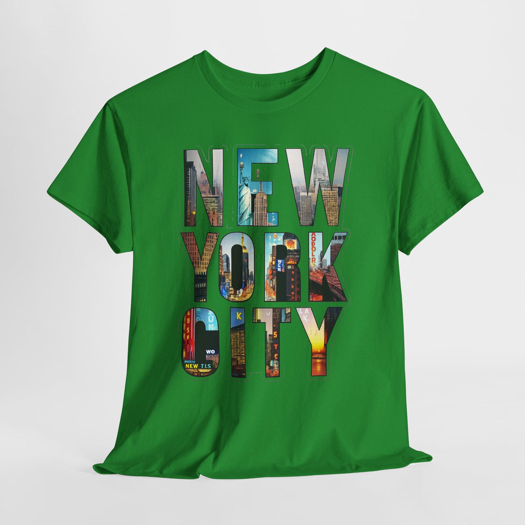 New York City Photo-Block Tee — Vintage Skyline Graphic T-Shirt