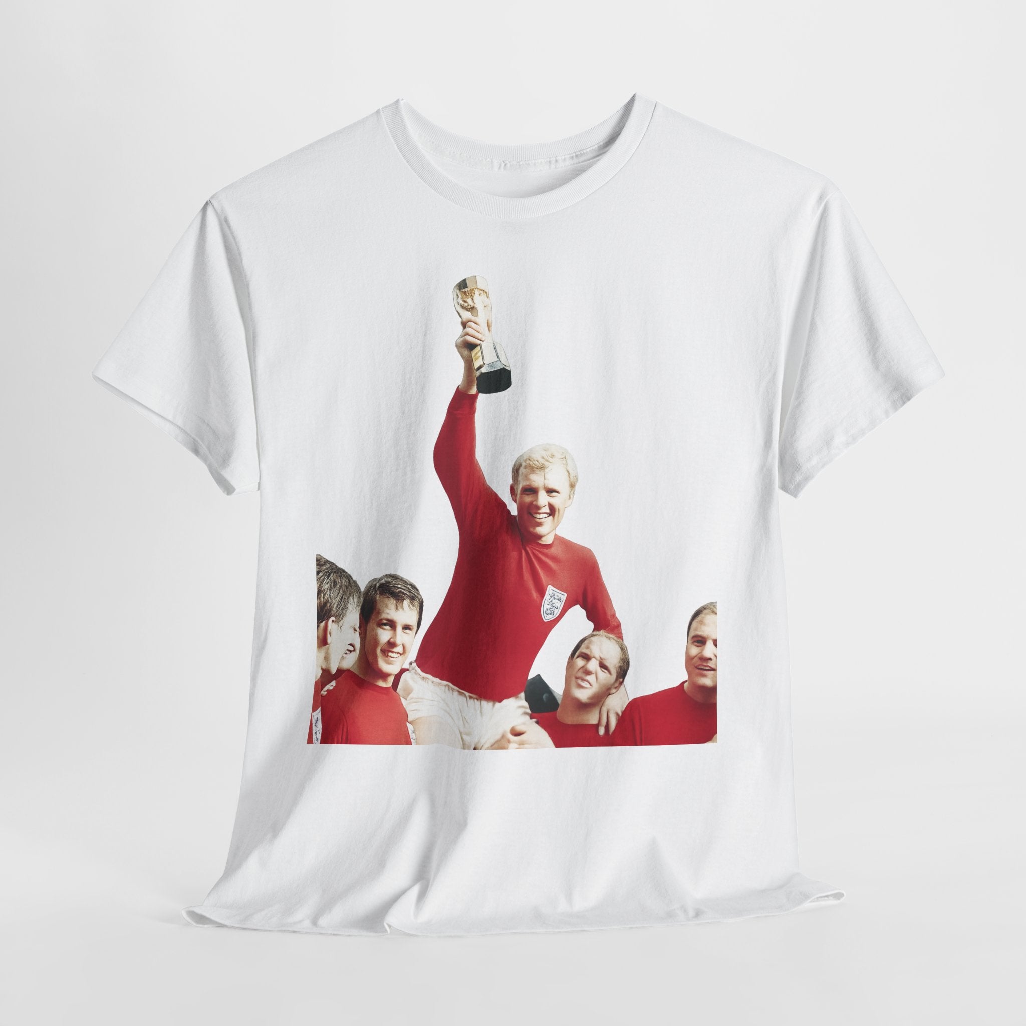 England 1966 World Cup Winners Tee — Retro Team Celebration T-Shirt