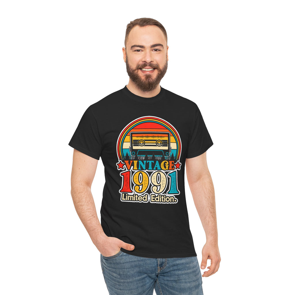 1991 Vintage Limited Edition Cotton T-Shirt