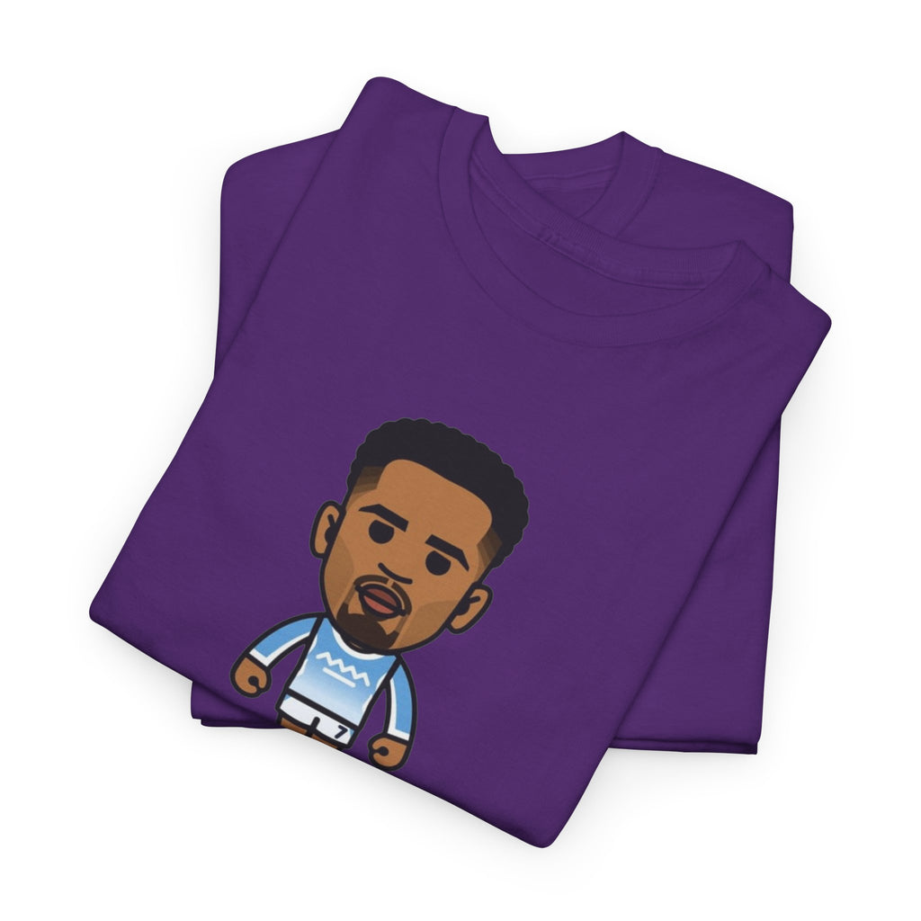 Iliman Ndiaye Manchester City Cartoon Cotton T-Shirt