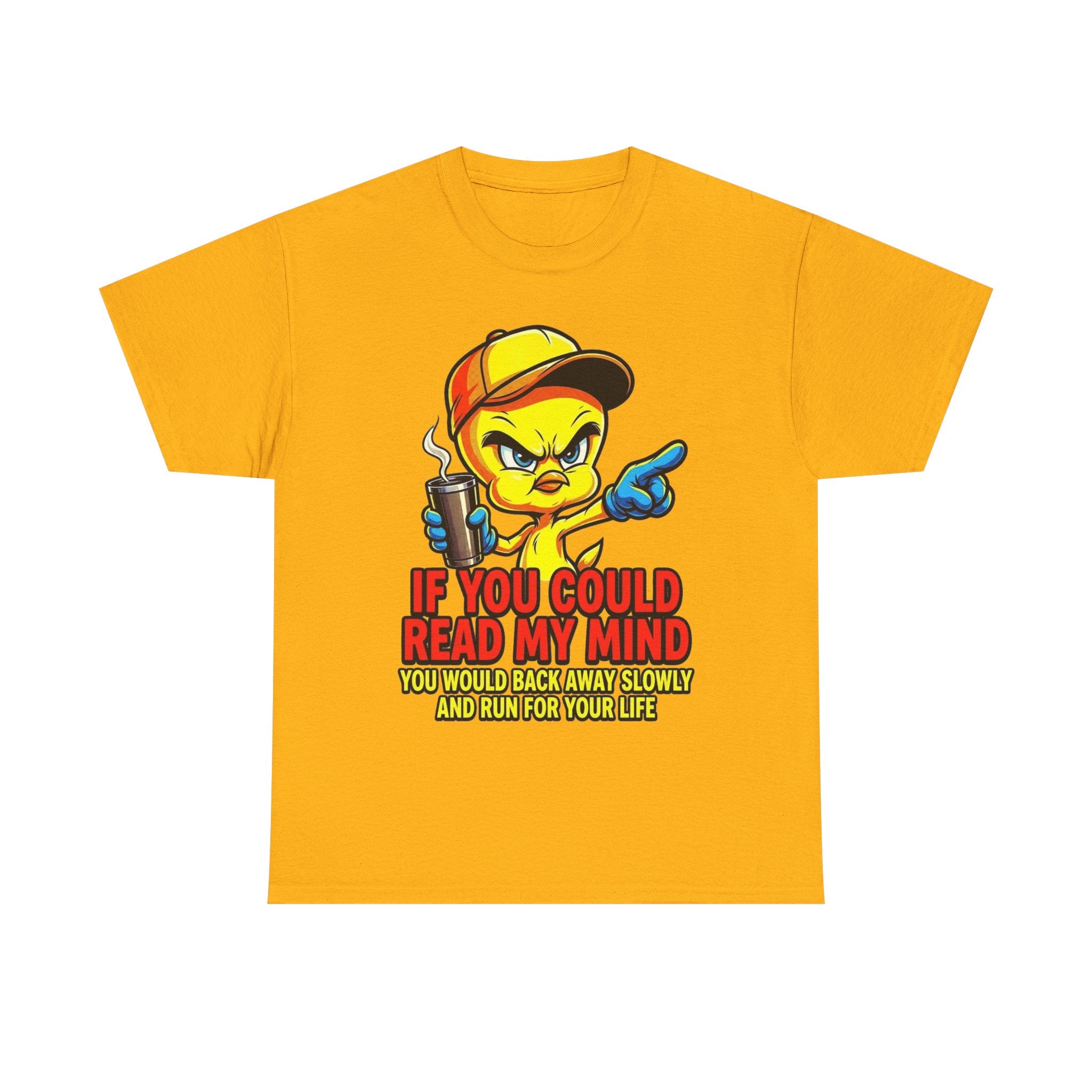 T-Shirt — “If You Could Read My Mind” Tweety Graphic Tee