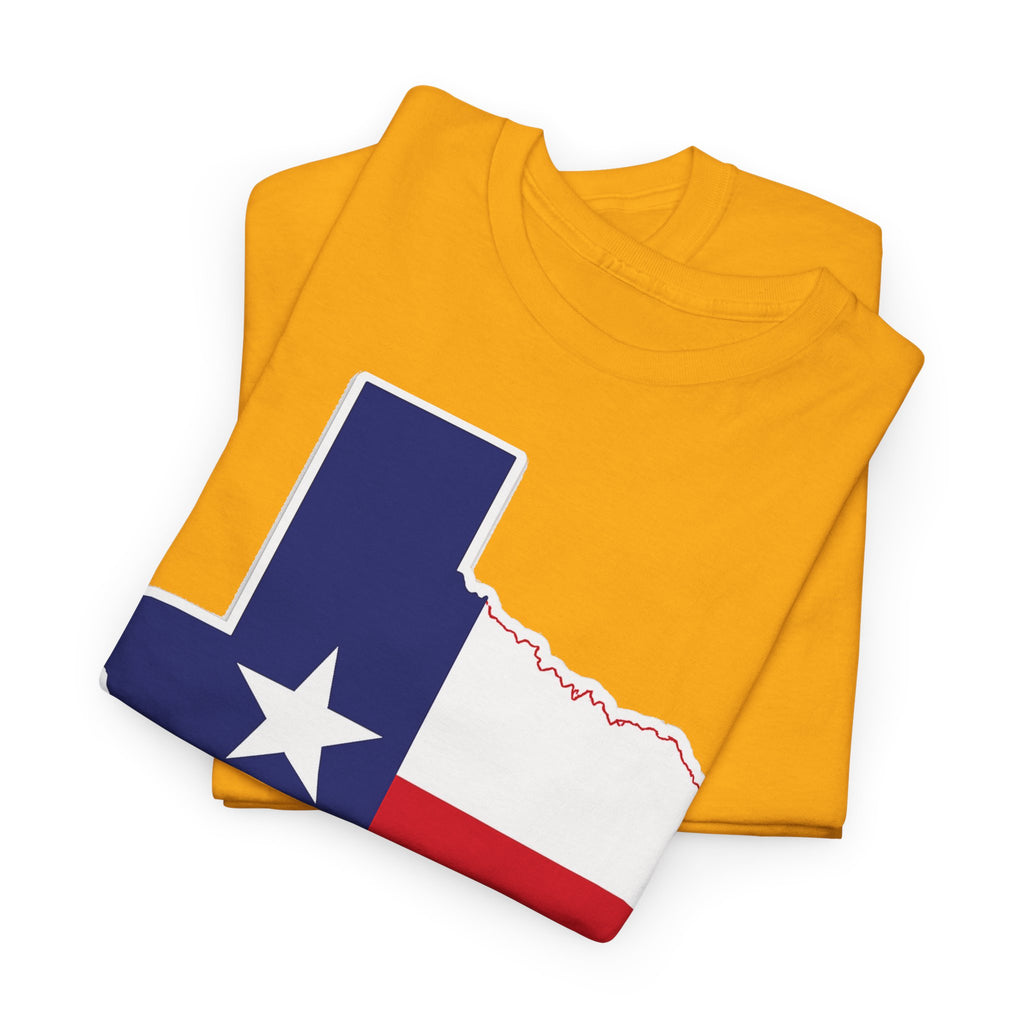 Texas Flag Outline T-Shirt — Lone Star State Pride Tee