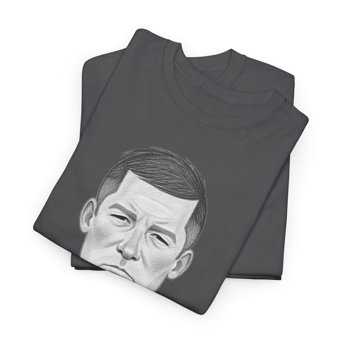 Sir Alex Ferguson Cotton T-Shirt — Vintage Stoic Portrait Shirt