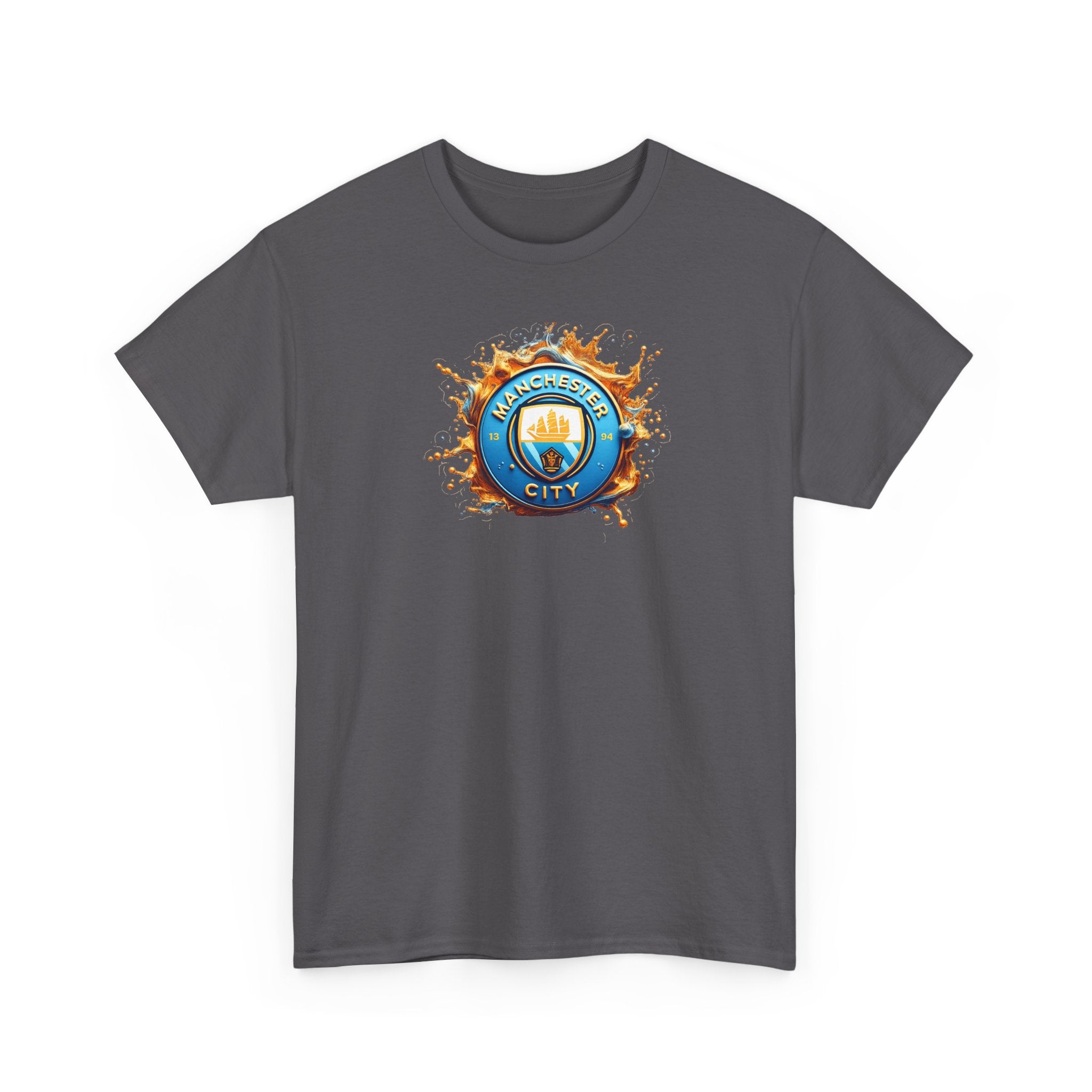 Manchester City T-Shirt – 'Eat. Sleep. City. Repeat.' Football Fan Tee