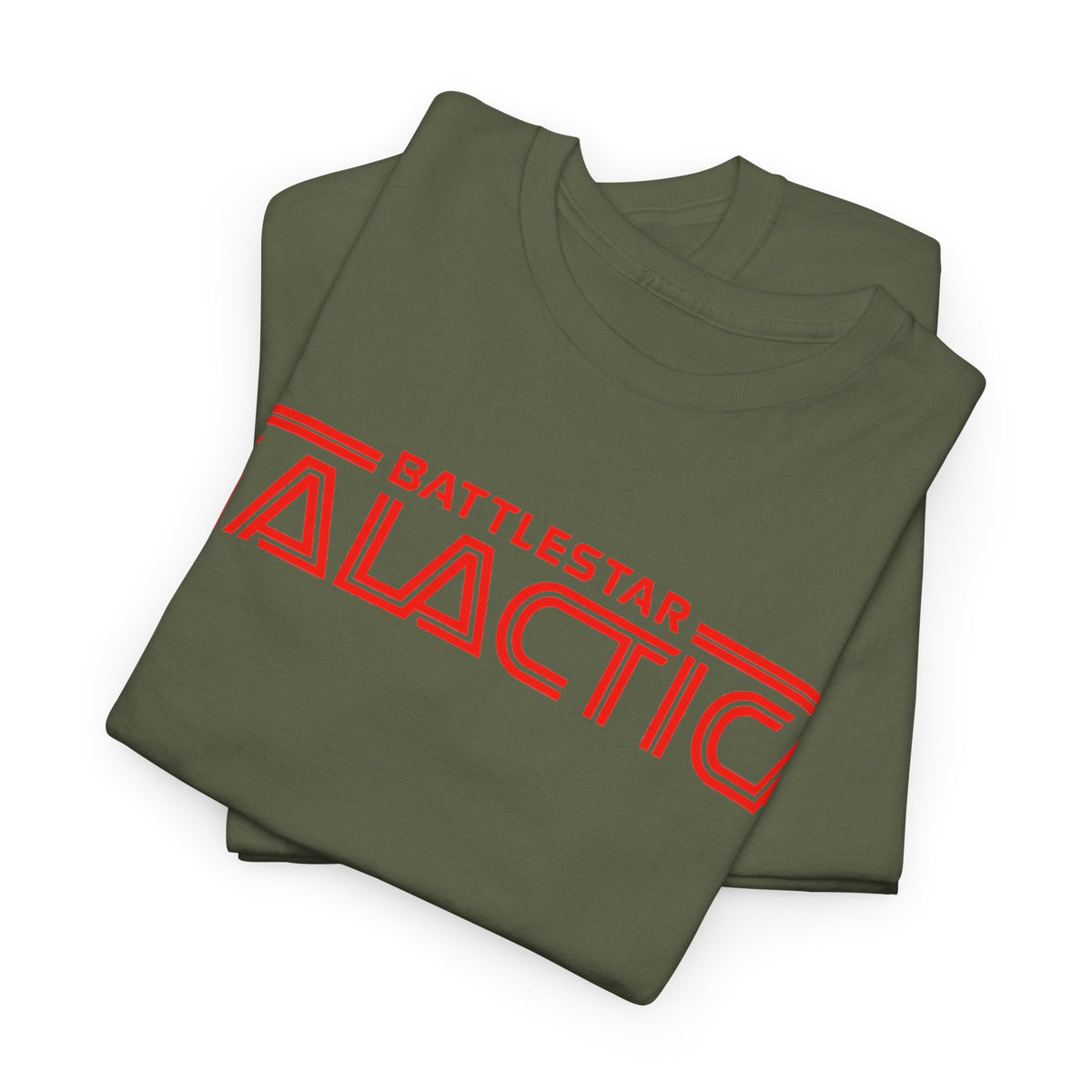 Battlestar Galactica Graphic Tee — "So Say We All" Viper Ship Sci‑Fi T‑Shirt
