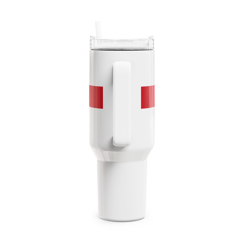 Manchester City Flag 40oz Tumbler — Insulated Soccer Fan Travel Cup