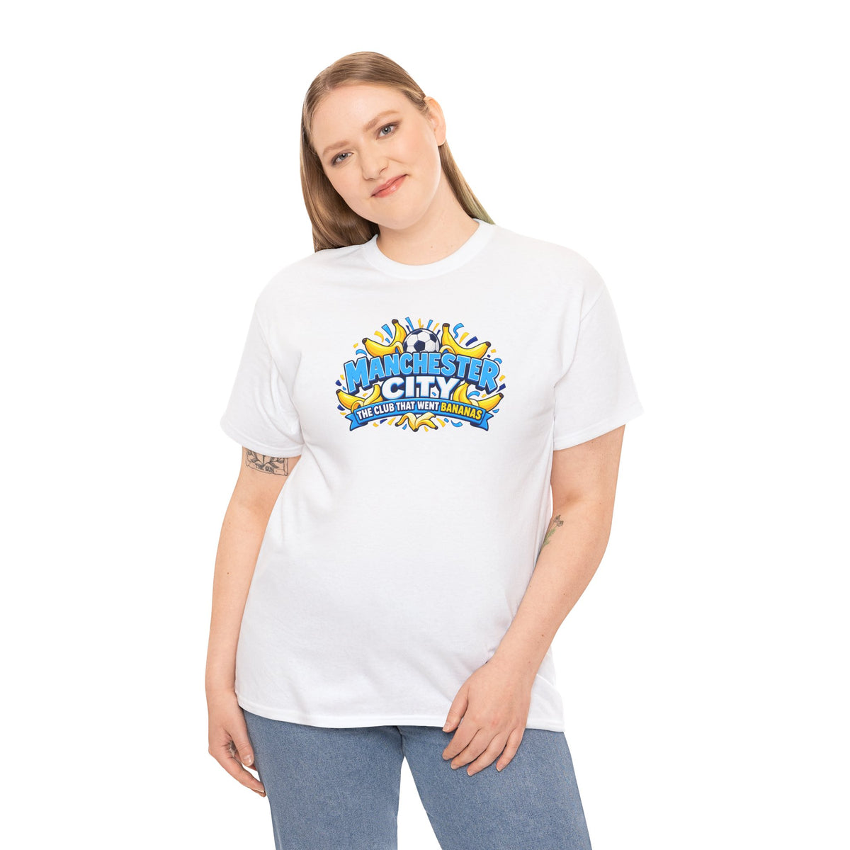 Manchester City "The Club That Went Bananas" Cotton T-Shirt