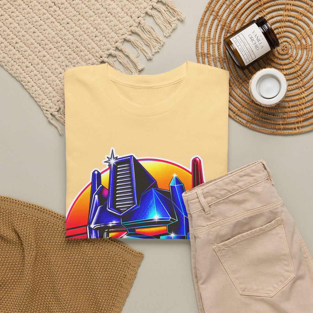 “Roll Out” Optimus-Inspired Graphic Transformers Cotton T-Shirt