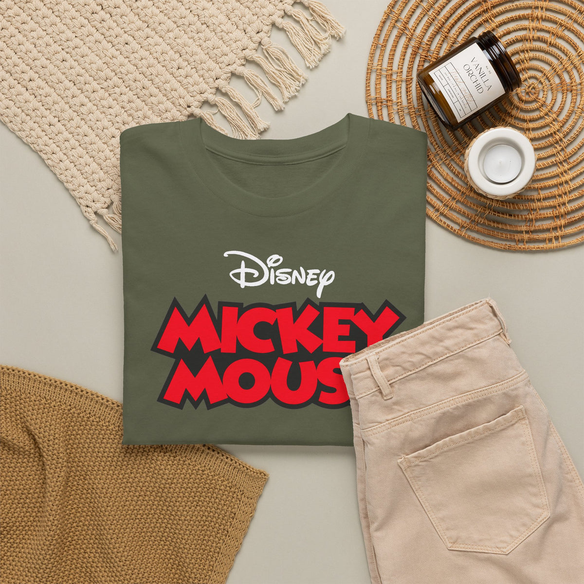 Disney Mickey Mouse Unisex Heavy Cotton Tee