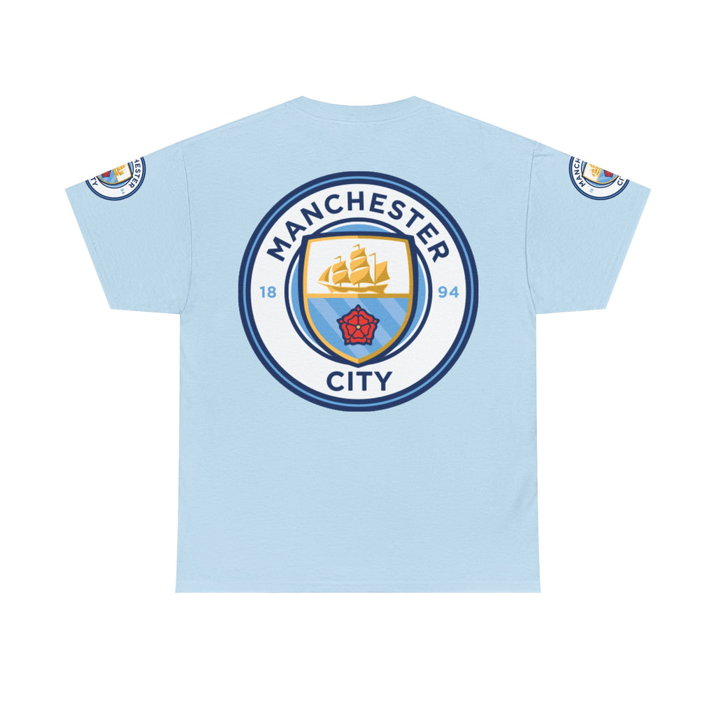 Manchester City Crest T-Shirt — Football Club Logo Tee
